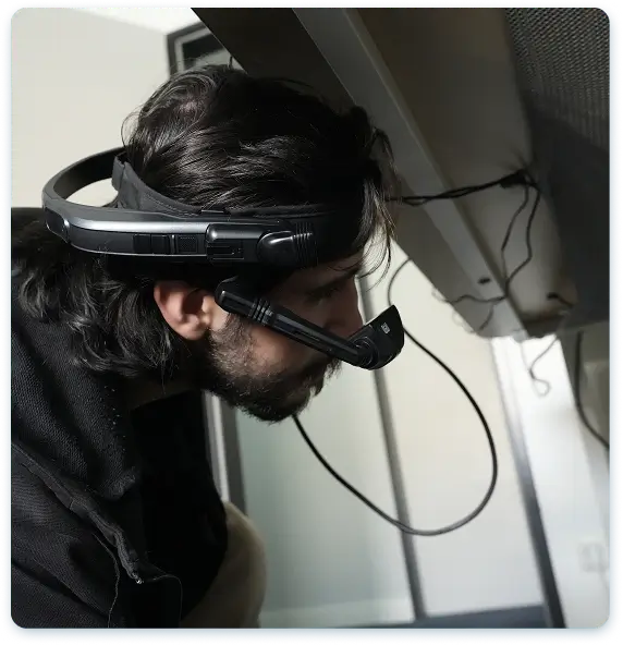 man-working-with-AR-glasses